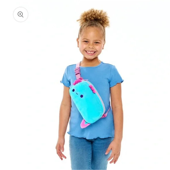 PLUSHIVERSE AXOLOTL FUN PLUSHIE FANNY PACK - Picture 3 of 5